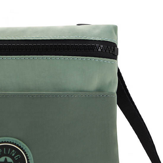 Torebki Kipling Gib Crossbody Bag Zielone | PL 1950BE